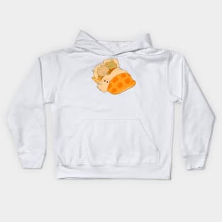 Sleepy spooky froggies Kids Hoodie